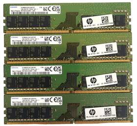 M378a2g43ab3-cw Samsung 64gb Ddr4 Kit 4 X 16gb Udimm Pc4-3200aa 3200mhz Hp Desktop Memory I5 I7