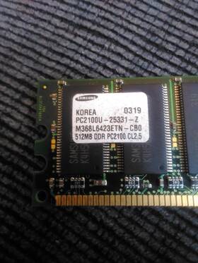 Pc2100u-25331-a1 Samsung M381l3223etm-cb0 256mb Ecc Server Memory Ram