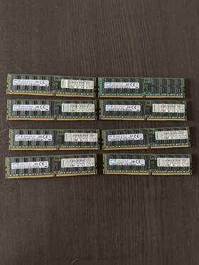 Samsung M393a2g40db0b-cpb00 128gb 8x16gb Ddr4-2133 Ecc Registered Dimm Server Ram