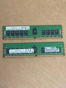 M393a2k43bb1-ctd6q Samsung M393a2k40cb2-ctd8q Lot Of 2 -16gb Pc4-2666v Brand And