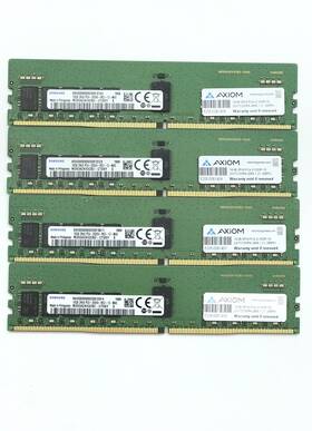 Samsung M393a2k43cb2-ctd6y Lot Of 4 16gb Ram 2rx8 Pc4-2666v-re2-12-ma0