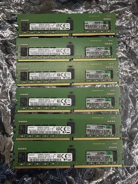 M393a2k43cb2-ctd7y Samsung 96gb 6x16gb Ddr4 2666mhz Ecc Registered Memory Ram