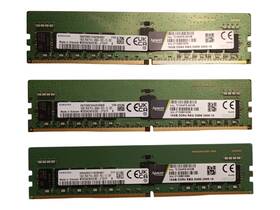 M393a2k43cb2-ctdzy Samsung Lot Of 3 - Apacer 72.da4fg.40c0b 16gb Ddr4 Ecc Rdimm