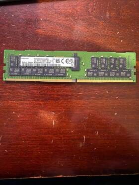 M393a4k40db3-cweby Samsung M393a4k40db3cwe 32gb Ddr4 3200mhz Rdimm Ecc Server Ram Dell Hp