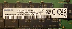 M393a8g40cb4-cweco Samsung 64gb 3200mhz 288-pin Rdimm Memory Module