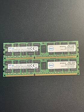 M393b2g70eb0-cmaq2m Samsung Lot Of 2 Server Memory 16gb Ddr3 Sdram Ecc 2rx4