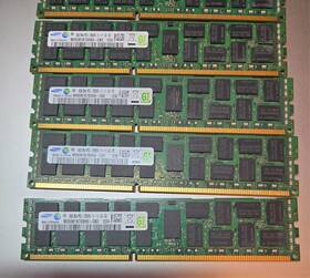 Samsung M393b2g7obho-cko 8gb M 393b1k70dho-cko Pc3 -12800r-11-11-e2-p2 Lot Of 6