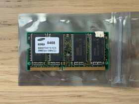 Pc133s-333-542-b1 Samsung M464s1724ets-tc75 256mb Sdr 144-pin So Dimm