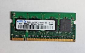 Pc2-3200s-333-10-c1 Samsung M470t3354bz0-ccc 256mb 1rx16 Laptop Memory Ram
