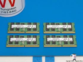 M474a2k43bb1-crc Samsung 64gb Matched 4 X 16gb Ecc Ddr4 Pc4-2400 Sodimm Ram