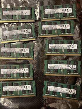 M474a2k43bb1-ctdq Samsung M474a2k43bb1-ctd Ecc-sodimm Ddr4 Sdram 16gb Lot Of 10