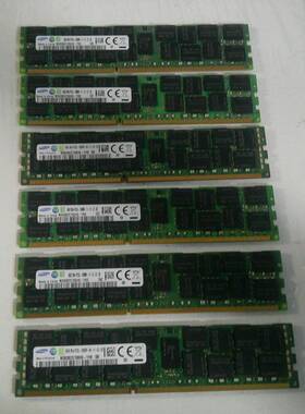 Samsung Pc3l-12800r-11-12-e2-d3 Lot Of 6 16gb 2rx4 Memory Ram