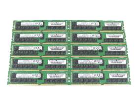 Pc4-2666v-rb2-12-ma0 Samsung Lot Of 10 32gb Ddr4 Registered Server Ram Memory