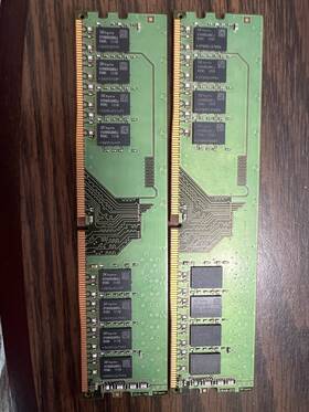 Sk Hynix Hma81gu6dj8rn-xn 16gb 2x8gb Ddr4-3200 Ecc Dimm Server Memory Pc4-3200aa 288-pin