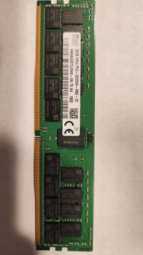 Pc4-3200aa-rb2-12 Sk Hynix Hma84g7cjran-xn Lot Of 10 32gb Ddr4 Server Ram