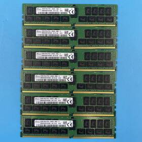 Hmaa84gr7afr4n-vk Sk Hynix Lot Of 6 Skhynix 32gb Pc4-2666v-rb2 Ddr4 Desktop Memory Server Ram