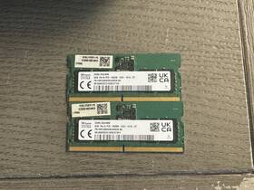 Sk Hynix Hmcg66agbsa092n Lot Of 2 - 8gb 1rx16 Pc5-5600b Ddr5 Sodimm Laptop Ram