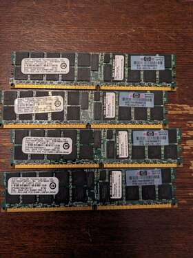 Sg572564fg8p0ilibh Smart Modular 8gb - 2gb Ddr2-667mhz Reg Ecc Cl5 X4