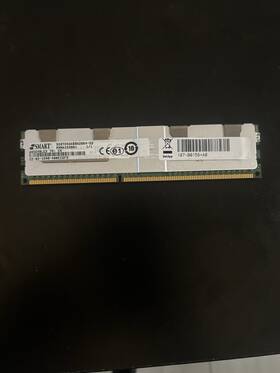 Sg8724gbrb2r4-sd Smart 32gb Ddr3 Rdimm Ecc Registered Server Memory