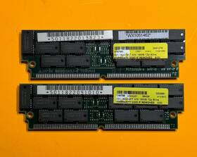 501-1822 Sun Pair Of 16mb 72p 80ns Fpm Simm Sparcstation Ipx / Elc