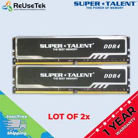 Super Talent F3200ub8g 16gb 2 X 8gb Ddr4-3200mhz Dimm Ddr4 Desktop Ram