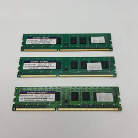 W1333ua4gm Super Talent Lot Of 3 4g/512x8 4gb Ddr3 1333mhz