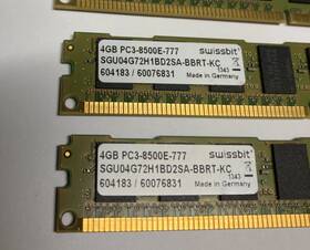 Sgu04g72h1bd2sa-bbrt-kc Swissbit Lot Of 8 Used 4 Gb See Photos