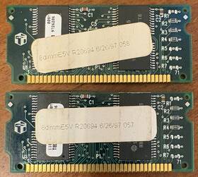 Techworks 11819-0001 Vintage Sti-dimm/8 Rev E5v Memory Modules Ships 06/1997