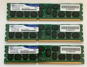 T4d1r04h32008 Timetec Lot Of 3 Timetech T1333rf08gha/team Group 8gb Ddr3 1333 - Used