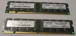 Crucial MT8LSDT3264AG-133C2 PC133 256MB, Lot Of 2, CT32M64S8D75. Fixed Price $33.50.