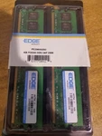 New Edge 4GB DDR2 Dimm Kit Desktop Memory Modules 2X2GB #S147. Fixed Price $21.99.