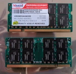 1GB DDR2 PC2-4200 Sodimm (vdata Brand). Fixed Price $9.99.