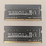 Sk Hynix 16GB 2X8GB DDR4-2666 PC4-21300 Sodimm Laptop Ram HMA81GS6DJR8N-VK. Fixed Price $47.00.