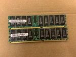 4GB (2X2GB) Smart Modularddr 266MHZ Pc 2100 Ecc Registered Server Memory A6970AX. Fixed Price $19.50.