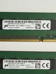 Micron 16GB (2X8GB) DDR3-1600 PC3-12800R Registered Rdimm 240-PIN Server Ecc Ram. Fixed Price $30.00.