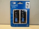 Crucial 64GB Kit (2X32GB) DDR5-5600 Sodimm Laptop Memory CT2K32G56C46S5. Fixed Price $619.99.