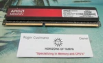 Patriot Amd AE34G1339U2 4GB (DDR3-1333MHZ) PC3-10600 Dimm Desktop Ram. Fixed Price $29.49.