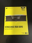 Corsair Vengeance Rgb DDR5 Ram 96GB (2X48GB) 6000MHZ CL30 (CMH96GX5M2B6000C30). Fixed Price $1150.00.
