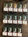 Transcend TS256MSQ64V6U 2GB 2RX8 DDR2 667 So-dimm New Sealed Boxes. 14 Modules.. Fixed Price $120.00.