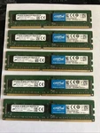 5X Micron 8GB 2RX8 PC3L-12800R MT18KSF1G72PDZ-1G6P1KF Crucial Ecc Server Memory. Fixed Price $29.95.