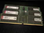 Kingston 16GB 2RX4 PC4-2400T-RA1-11 Server Memory Ecc Certified. Fixed Price $125.00.