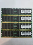 Lot Of 4 Atp 512MB PC3200 Ecc Reg Server Memory Fast Free Shipping. Fixed Price $19.99.