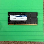Axiom 4GB DDR3-1600 (PC3-12800) So-dimm Laptop -used Tested-working. Fixed Price $10.00.