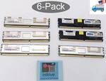 6GB (1GBX6) 2RX8 PC2-5300F DDR2 240-PIN For Dell Precision 490 Server Memory Kit. Fixed Price $18.00.