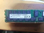 32GB Micron 2RX4 PC4-2400T MTA36ASF4G72PZ-2G3B1 DDR4 Ecc Dimm Server Ram Module. Fixed Price $165.00.