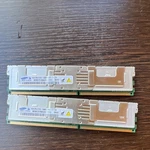 Samsung 8GB (2X4GB) DDR2 Fb-dimm PC2-5300F Ecc Fully Buffered M395T5166AZ4-CE61. Fixed Price $19.50.
