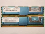 8GB 2X4GB Micron MT36HTF51272FY-667E1D4 DDR2-667 PC2-5300F Ecc Fb Server Ram Kit. Fixed Price $11.99.