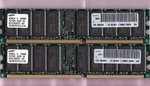 2GB 2X1GB PC-2100R DDR-266 Ecc Reg Samsung M312L2828DT0-CB0 Ibm 38L4031 Ram Kit. Fixed Price $18.98.
