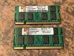 4GB DDR2 PC2-6400 800MHZ Laptop So-dimm Ram Memory (2X2GB) Major Brands. Fixed Price $15.00.
