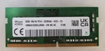 Sk Hynix 8GB 1RX16 PC4-3200AA-SC0-13 HMAA1GS6CJR6N-XN N0 So-dimm Memory Ram. Fixed Price $45.00.